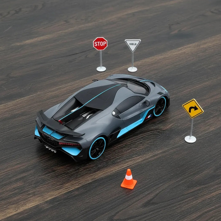 Carro a Escala Bugatti Divo luces y sonido