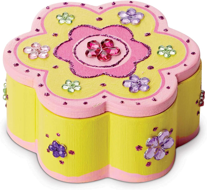Juego Creativo Caja De Madera Flor Para Niños