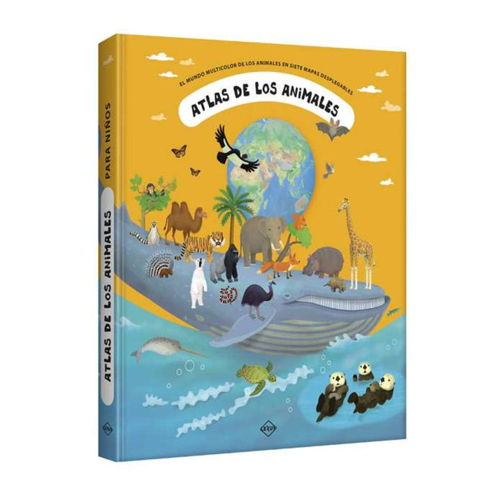 Libro Infantil Atlas De Animales Niños