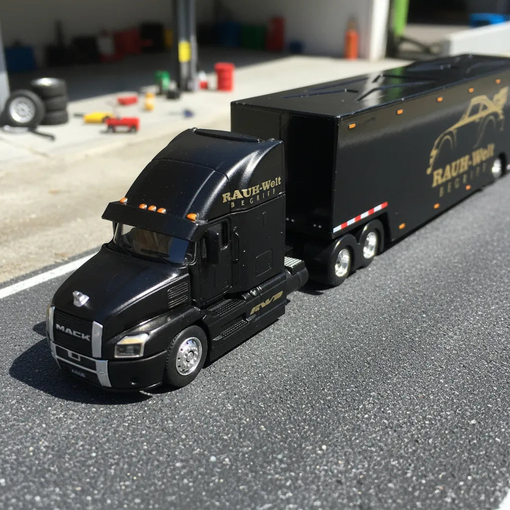 Camión a escala 1/64 Trailer Mack Anthem