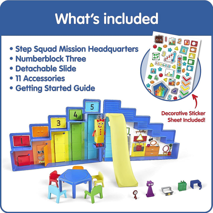 Juguete Cuartel De Los Numberblocks Para Niños