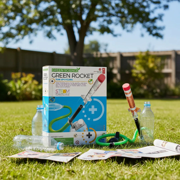 Experimento Juguete Cohete Ecológico