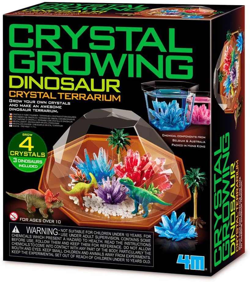 Juego De Experimento Cristales Dinosaurios