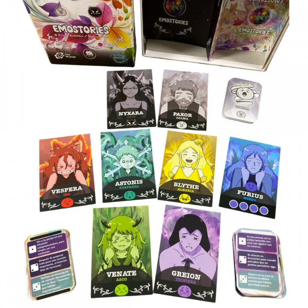 Juego De Mesa Emociones Estrategia Para Niños