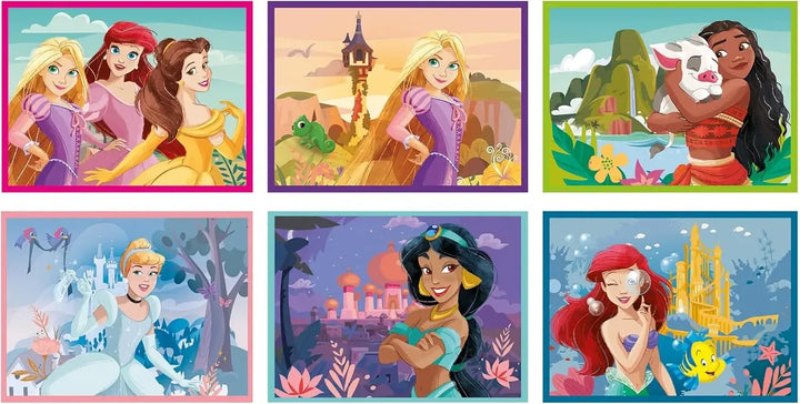 Rompecabezas Cubos Princesas Disney Clementoni Para Niños