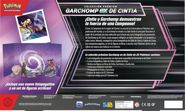 Colección Premium Garchomp Ex De Cynthia