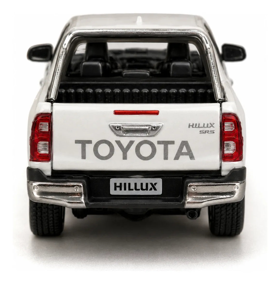 Carro De Colección Escala1:24 Se Toyota Hilux Blanco