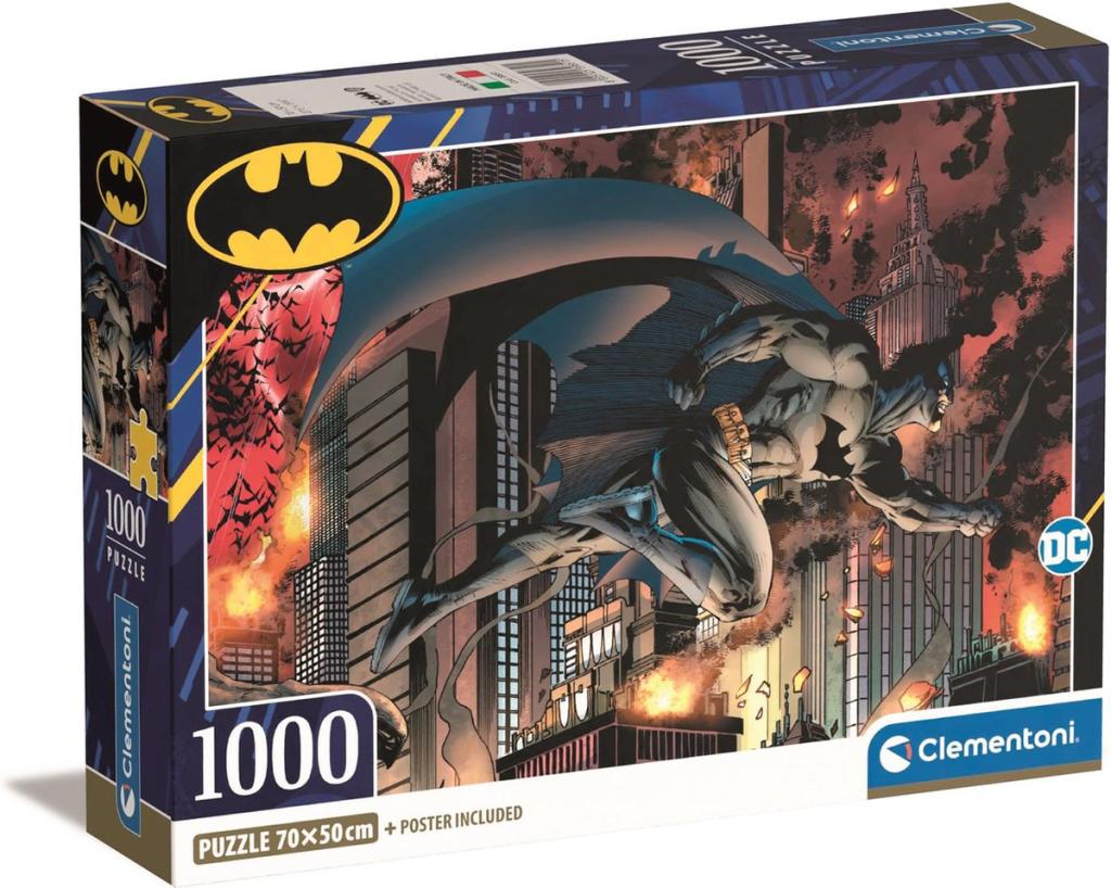 Rompecabezas 1000 Piezas Batman Clementoni Adultos