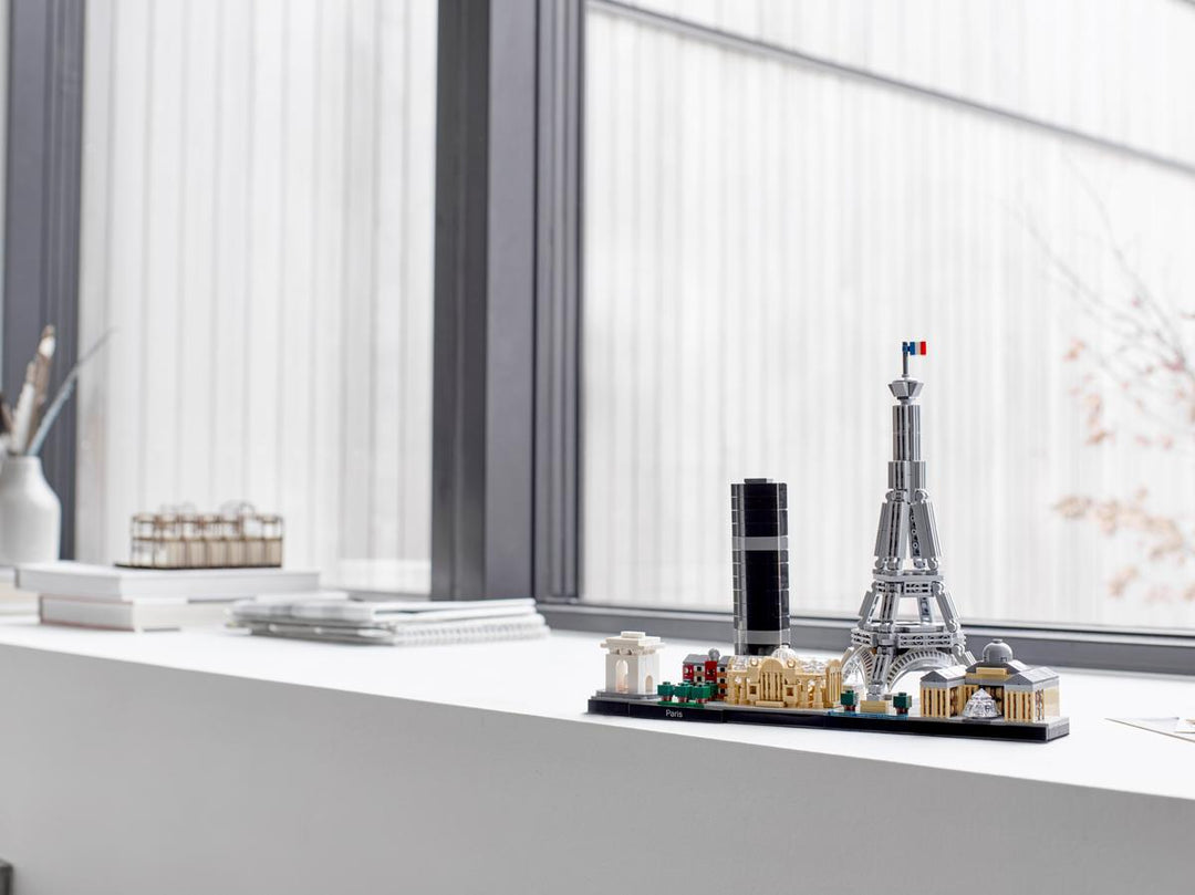 Juego De Construcción Skyline Paris 649 Piezas Para Niños