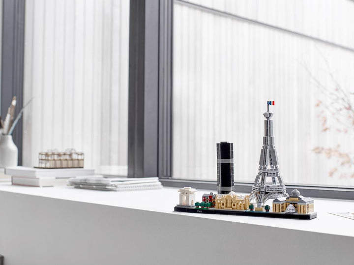 Juego De Construcción Skyline Paris 649 Piezas Para Niños