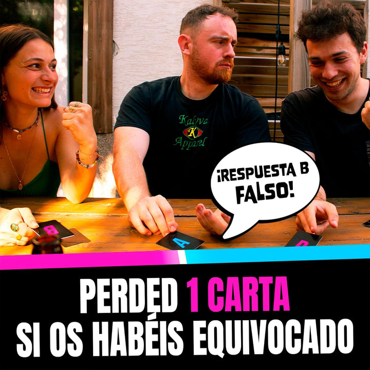 Juego De Mesa De Ingenio Y Estrategia 50/50 Niños Familia