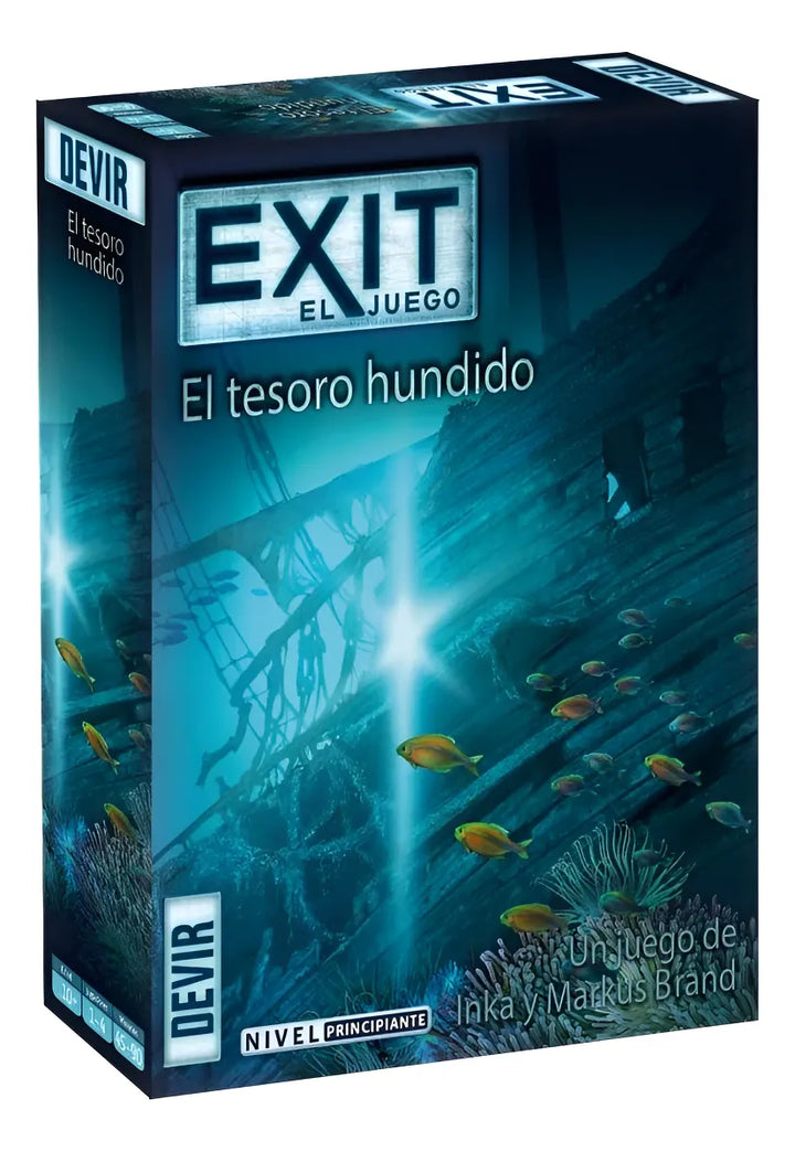 Juego De Mesa Exit El Tesoro Hundido Adultos