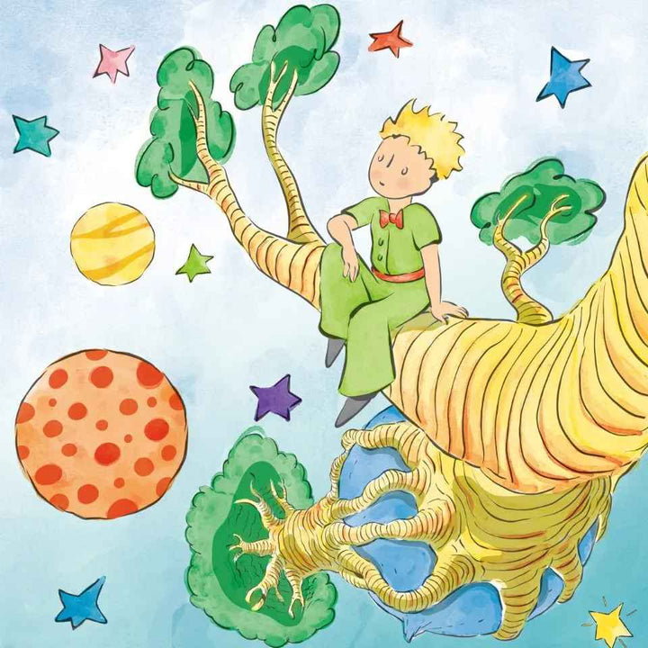 Libro De Acuarela El Principito Con Pincel Niños