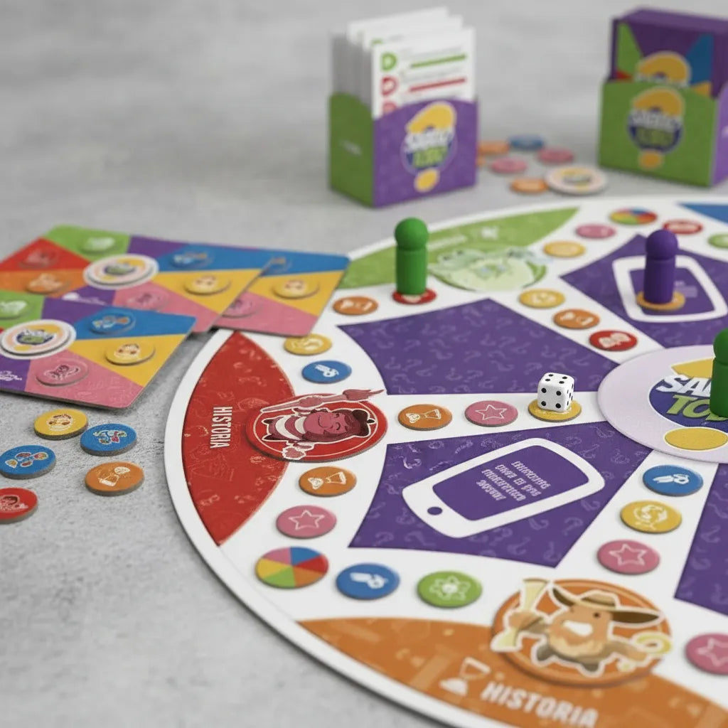 Juego De Mesa Sabelotodo Niños Y Adultos