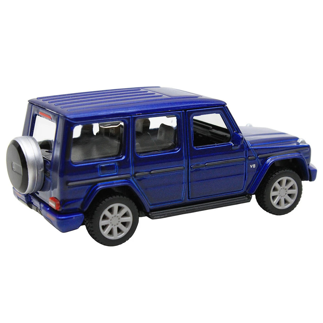 Carros Coleccionable A Escala 1/36 Mercedes Benz Class Azul