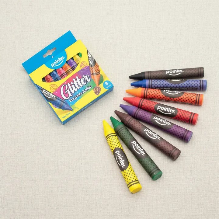 Crayolas Jumbo Glitter 8Un