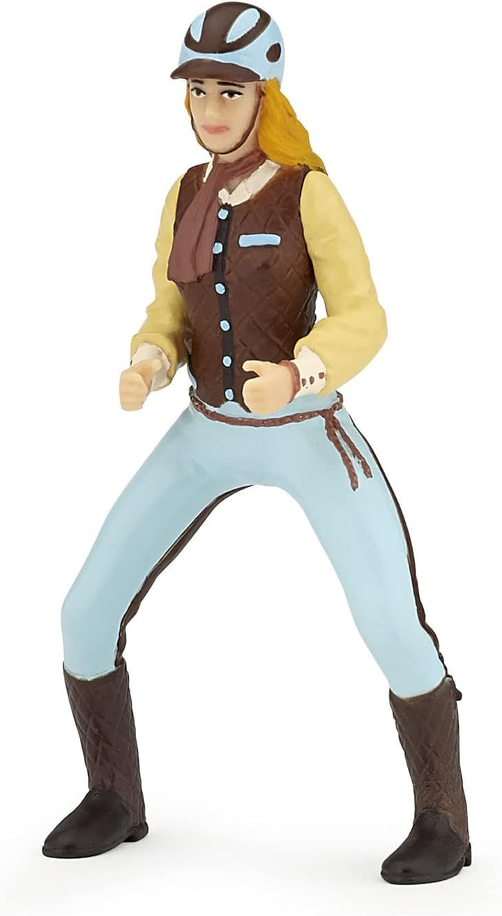 Figura Coleccionable Caballista Pintada A Mano