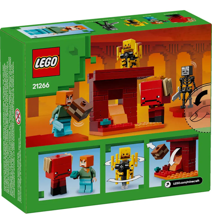 Juguete Lego Minecraf La Batalla Lava Niños