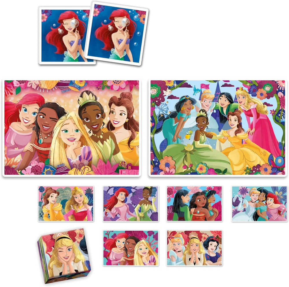 Juego Actividades Princesas Disney 4 En 1 Niños