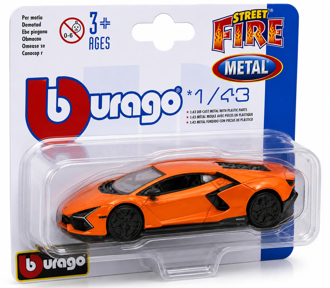 Carro Coleccionable Lamborghini Revuelto Naranja