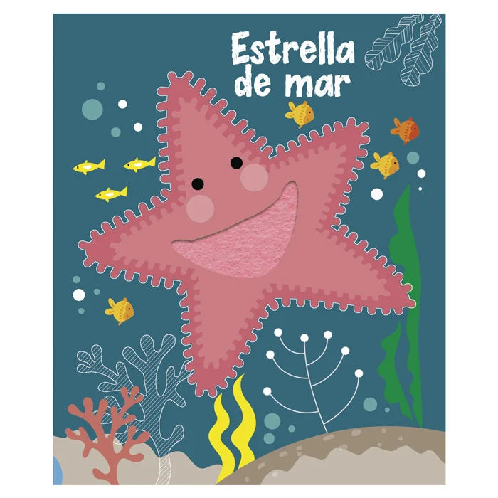 Libro Interactivo Mundo Marino Texturas Sensorial Niños
