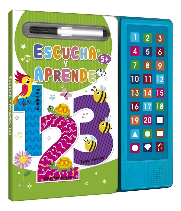 Libro Didactico Escucha Y Aprende 123