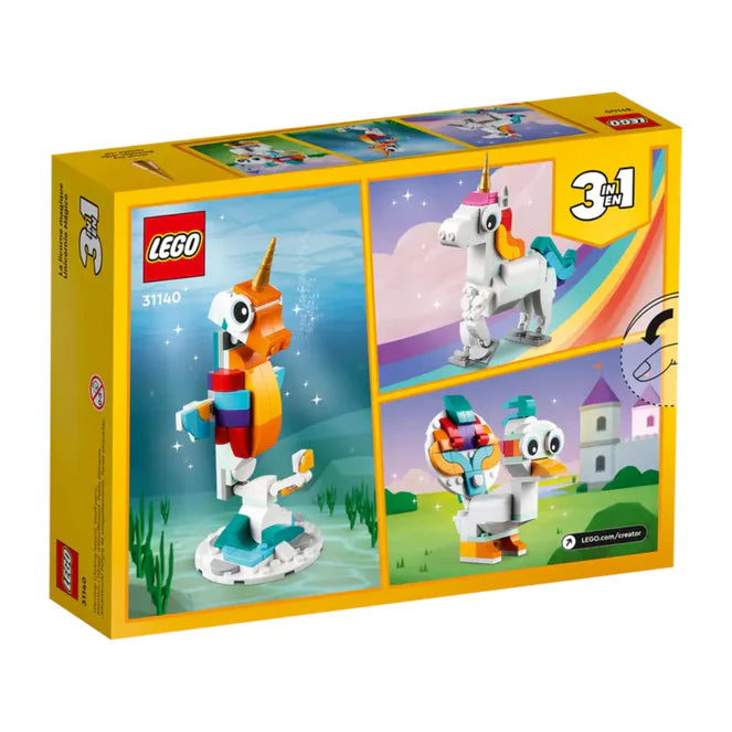 Lego Armatodo Diseño Unicornio 145 Piezas Para Niño