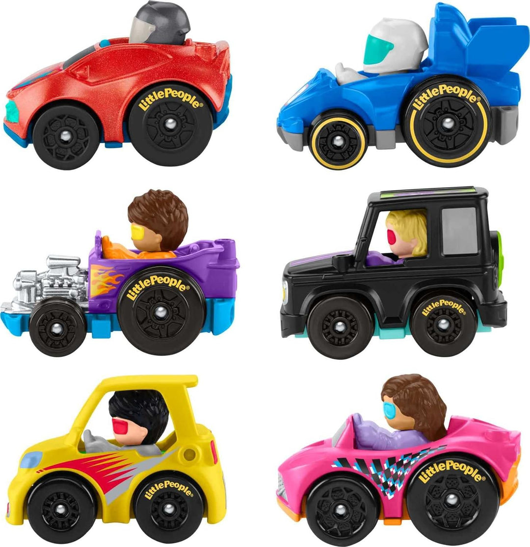 Set Motricidad Little People Wheelies 6 Unidades Para Niños
