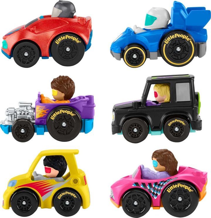 Set Motricidad Little People Wheelies 6 Unidades Para Niños