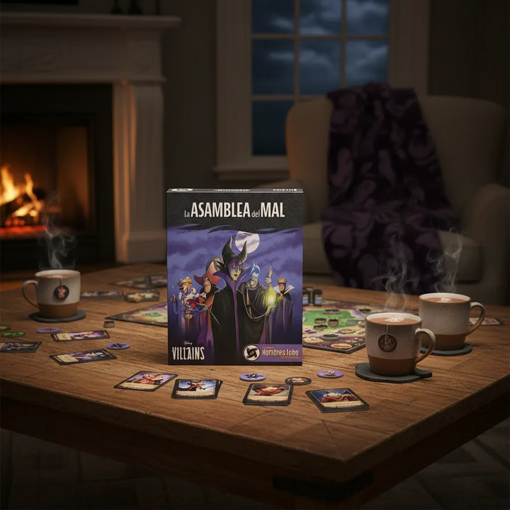 Juego De Mesa La Asamblea Del Mal Disney Villains Para Niños