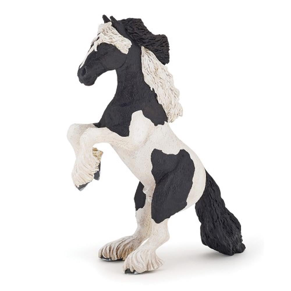Figura Coleccionable Caballo Alzado Pintada A Mano