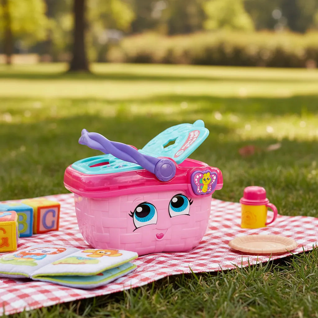 Juego Cesta De Picnic Formas Para Niños