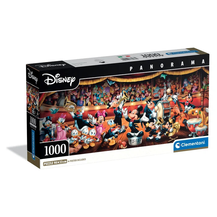 Rompecabezas 1000 Piezas Disney Panorama Clementoni