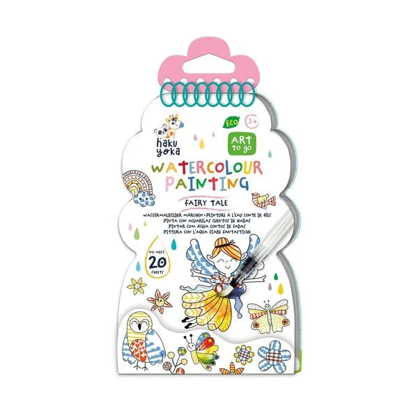 Libro Pintura Hadas Borrable Para Niños