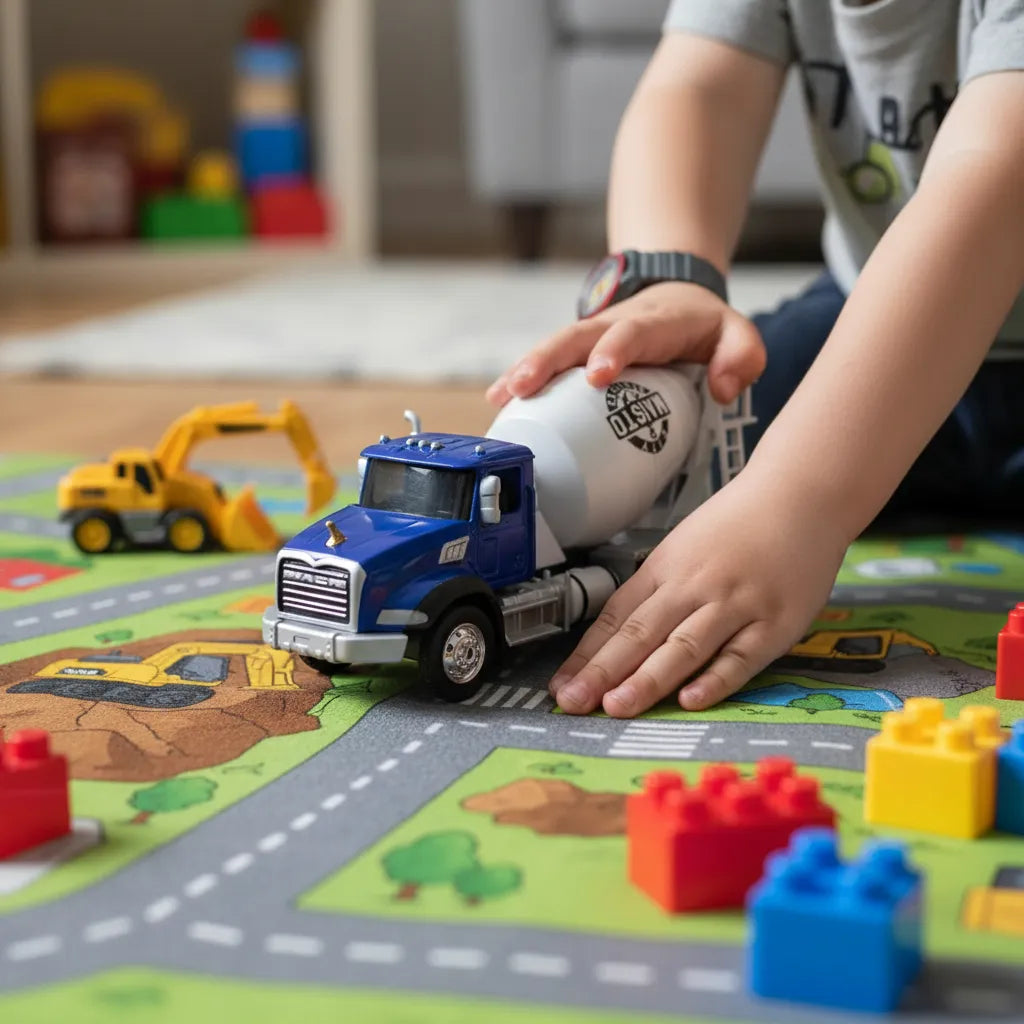 Camión De Construcción Mack Trucks Mezcladora