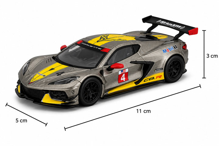 Carro Escala Bburago 1:43 Race 2020 Chevrolet Corvette C8r