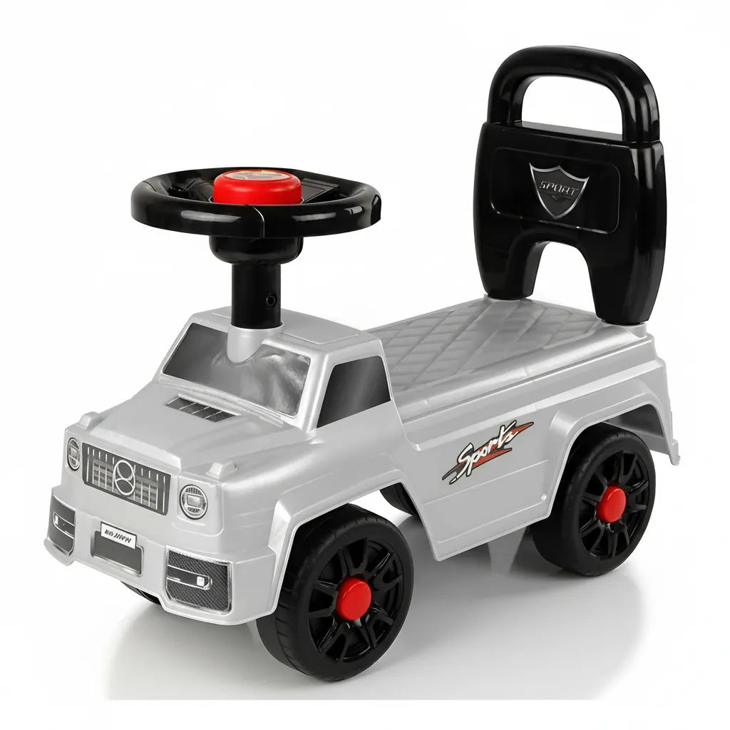 Carros Montable Con Bocina gris Para Niños