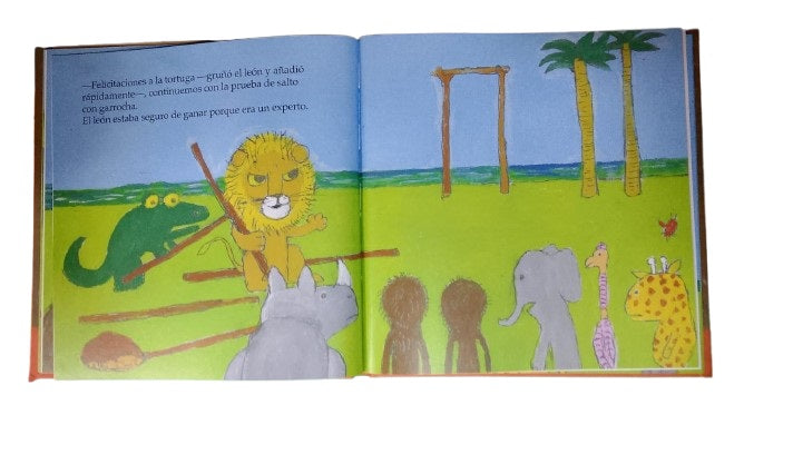 Libro Educativo La Tortuga Ganadora Para Niños