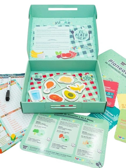 Juego Educativo El Plato Ideal Para Niños