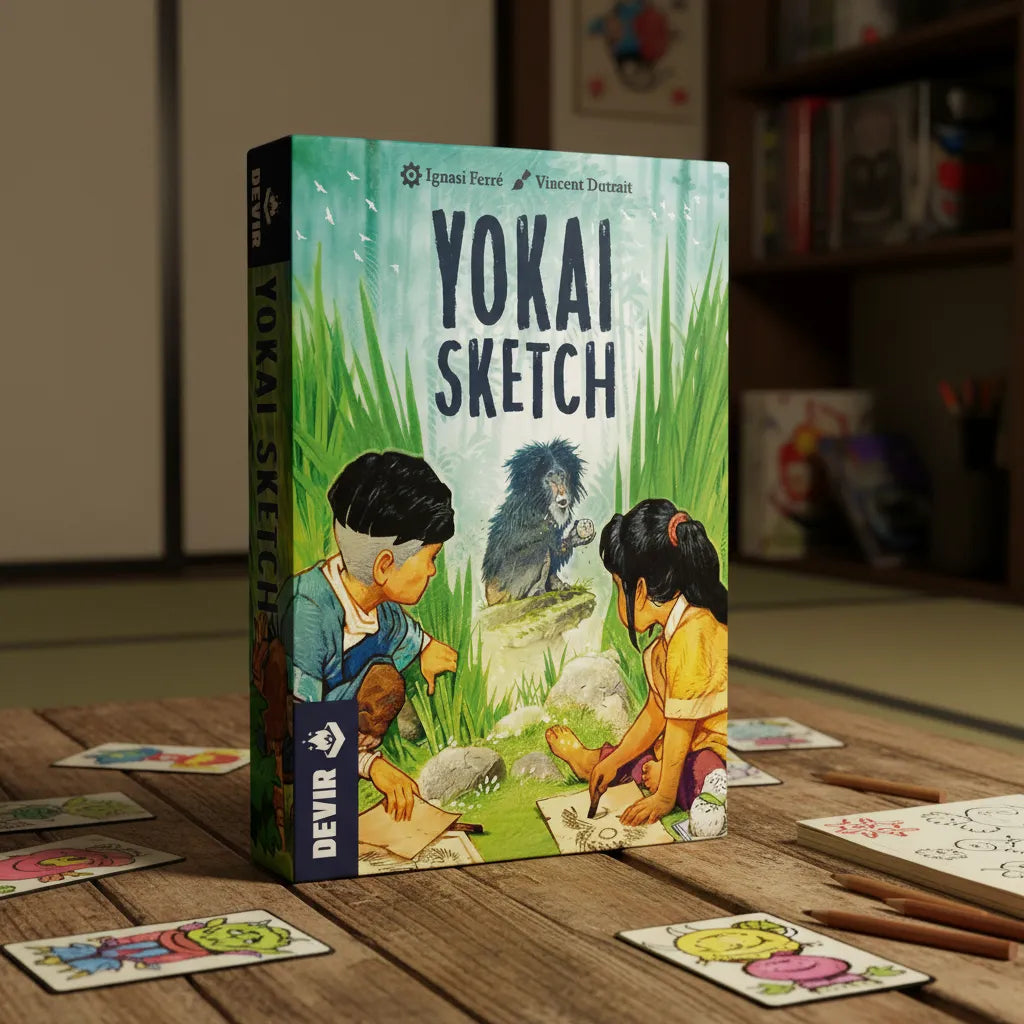 Yokai Sketch Juego De Mesa Estrategia Rol Adultos