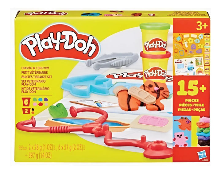 Juguete Play-doh Set Veterinario Para Niños
