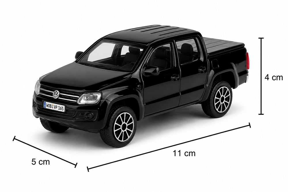 Carro A Escala 1:36  Bburago Vokswagen Amarok Negro