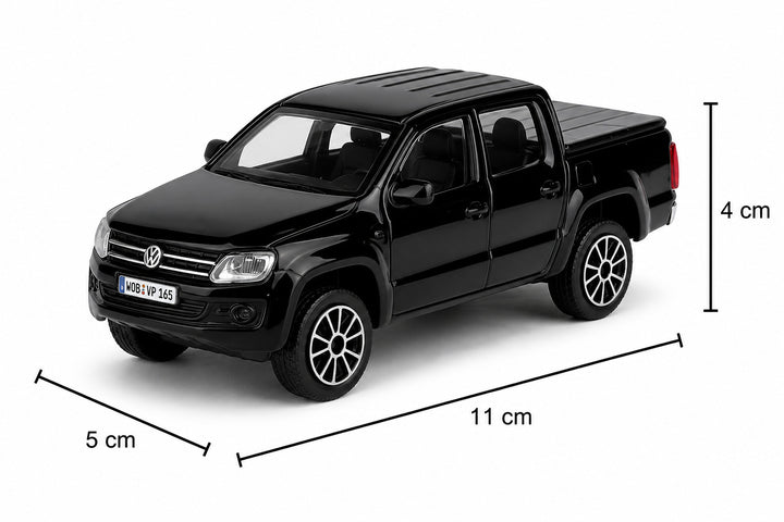 Carro A Escala 1:36  Bburago Vokswagen Amarok Negro