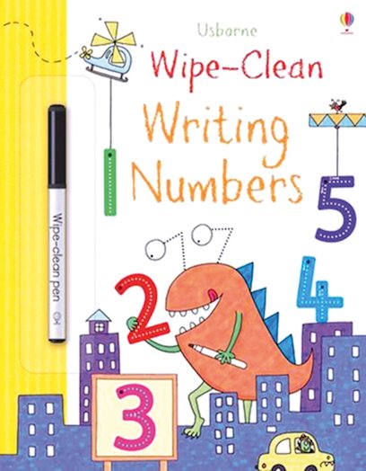 Libro Infantil Números Aprendizaje Borrable Niños