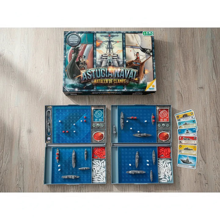 Juego De Mesa Estrategia Astucia Naval Para Niños