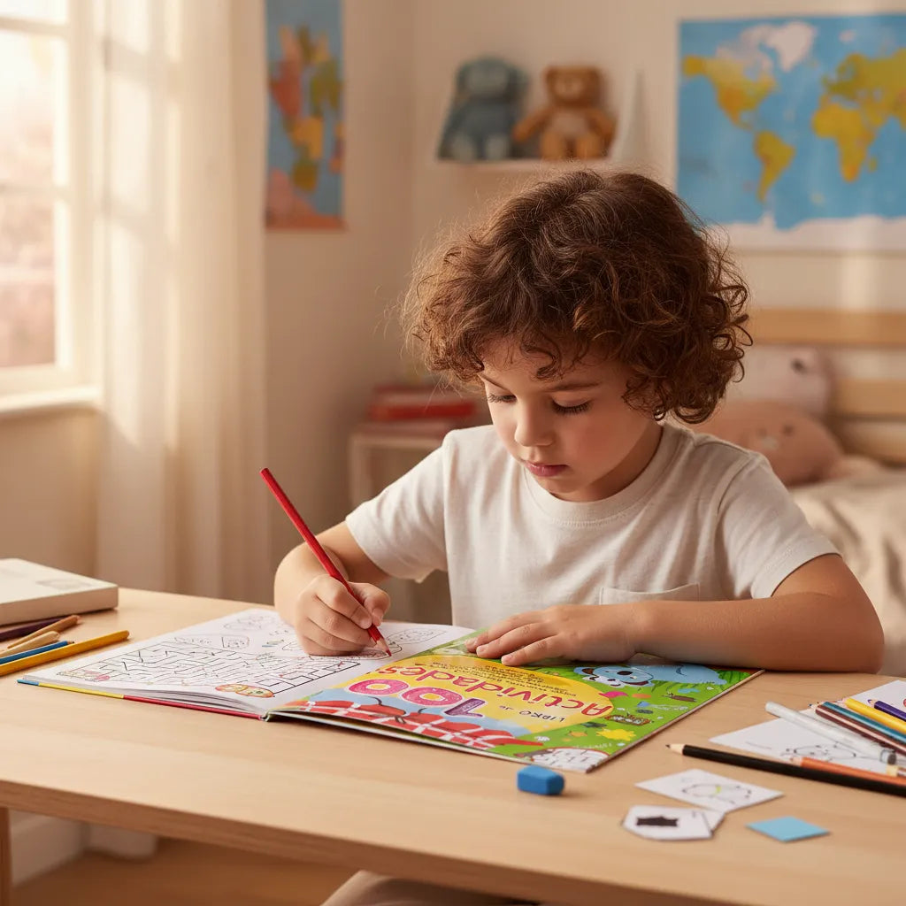 Libro Infantil 100 Actividades 4 Educativos