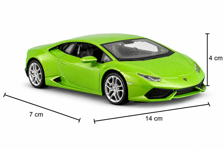 Carro Coleccionable 1/32 Lamborghini Huracan Coupe Verde