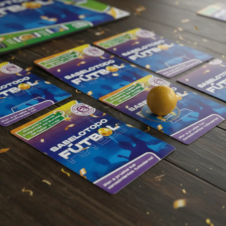 Juego De Mesa Sabelotodo Fútbol Para Niños