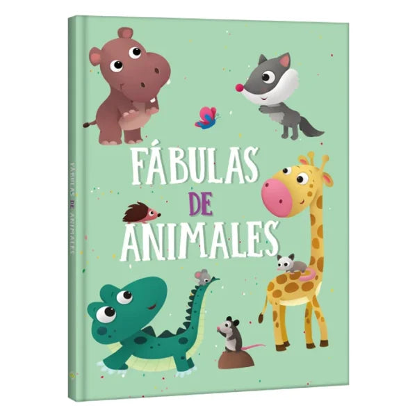 Libro Fábulas De Animales Cuentos Divertidos Niños