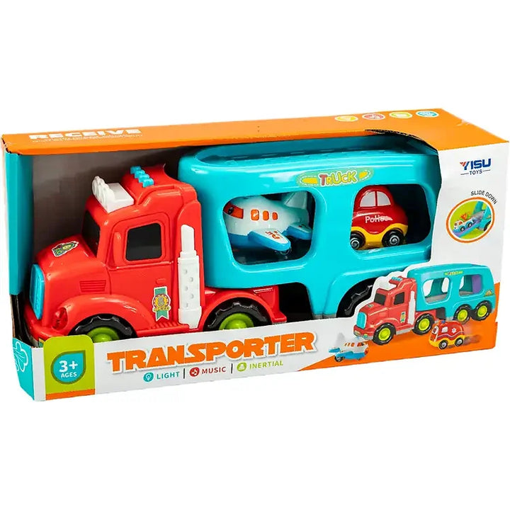 Juguete Camión Transportador Multifuncional Para Niños